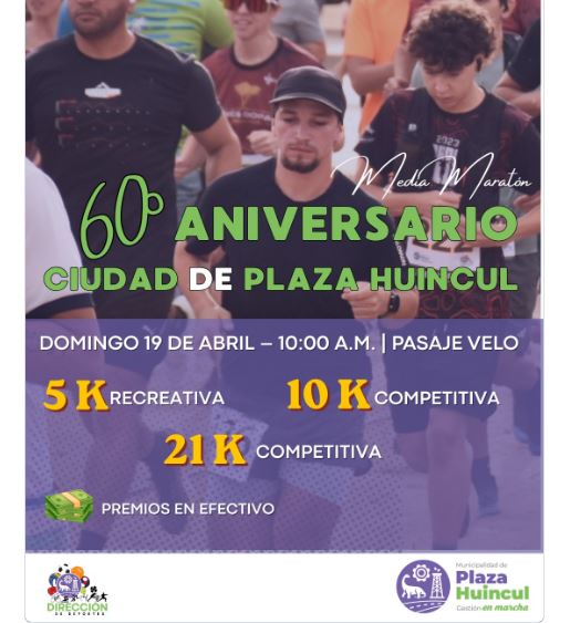Imagen de la carrera Media Maratón Aniversario de Plaza Huincul
